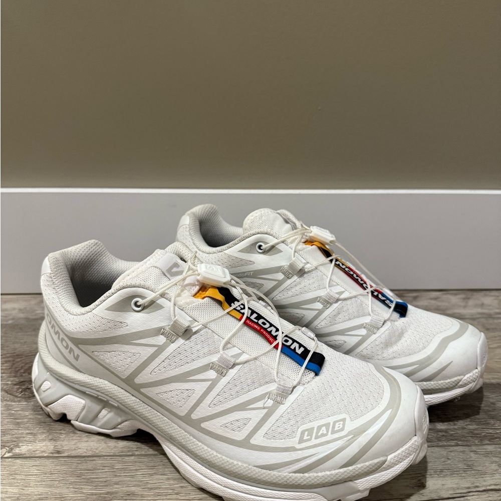 Salomon White and Lunar Rock XT-6 - Picture 4 of 6